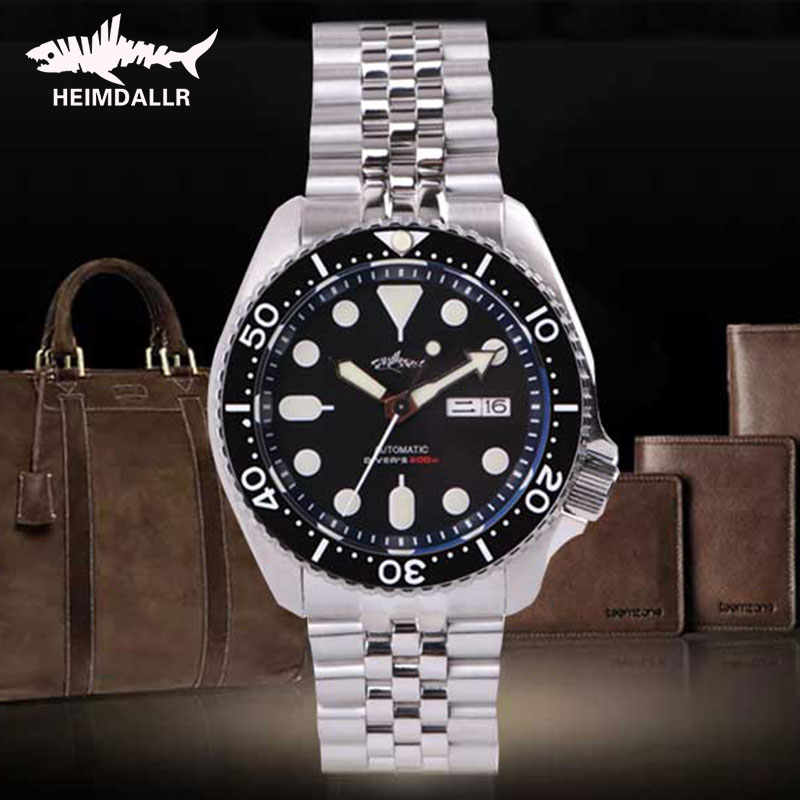 Seiko Watch 5 Sports - HEIMDALLR Sharkey SKX007 Винтажные дайверские часы