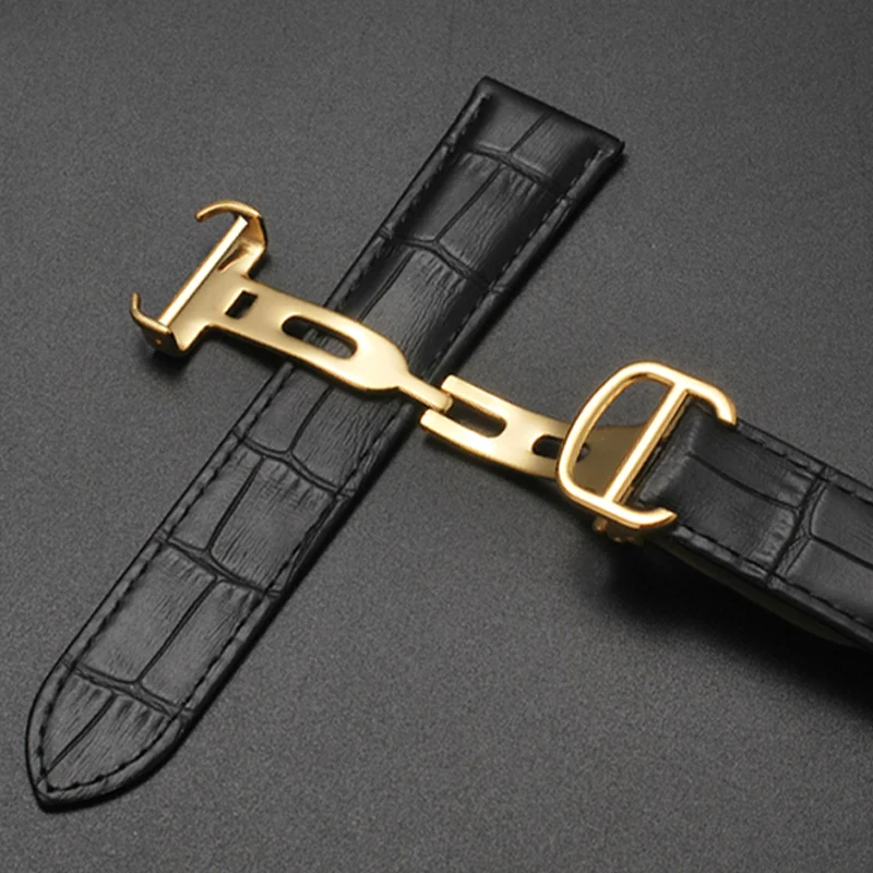 Cartier Watch Santos - Ремешок для часов, из натуральной кожи,