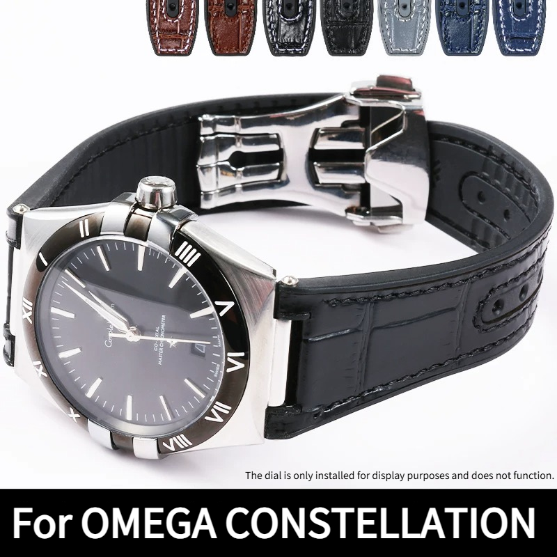 Omega Watch Constellation - Ремешок для часов из натуральной кожи