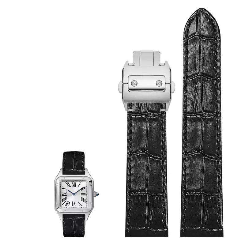 Cartier Watch Santos - Ремешок для часов из натуральной кожи