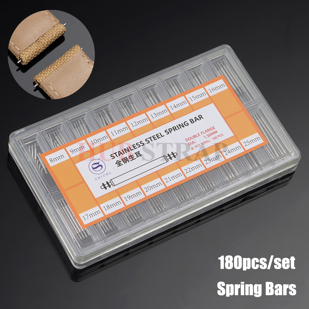 Spring Bar Tool Set - Набор из 180 пружинных шпилек из