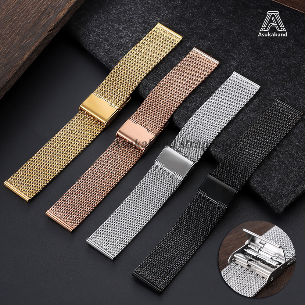 Mesh Strap Metal - Металлический браслет из нержавеющей стали Milanese