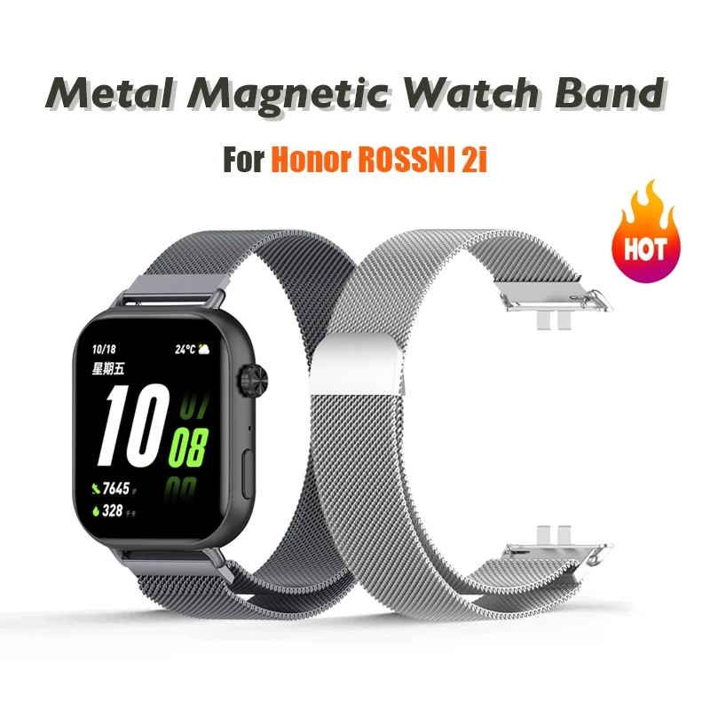 Mesh Strap Metal - Металлический магнитный миланский ремешок из нержавеющей
