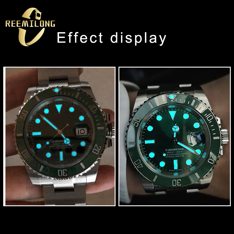 Сине-зеленые светящиеся бусины – обзор и цена Rolex Watch Submariner