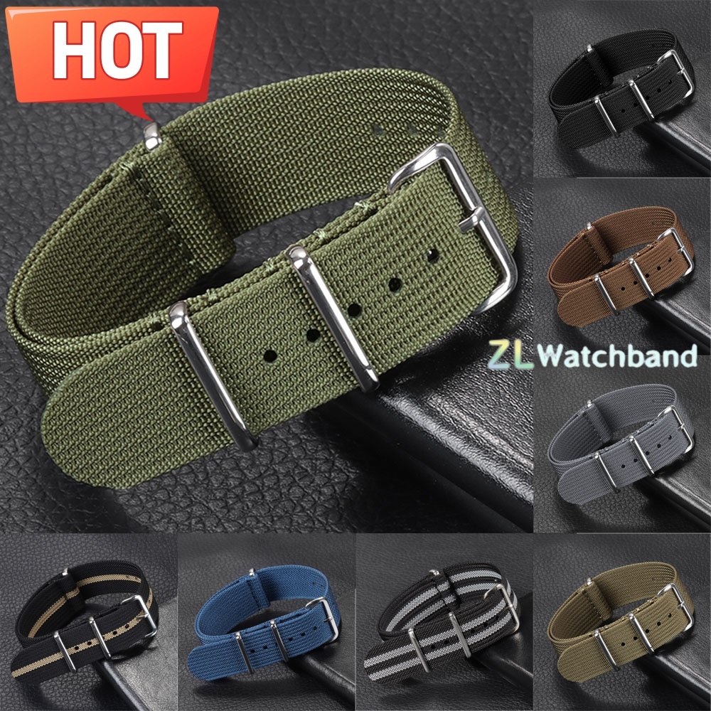 Новый ребристый нейлоновый рем – обзор и цена Nato Strap Nylon