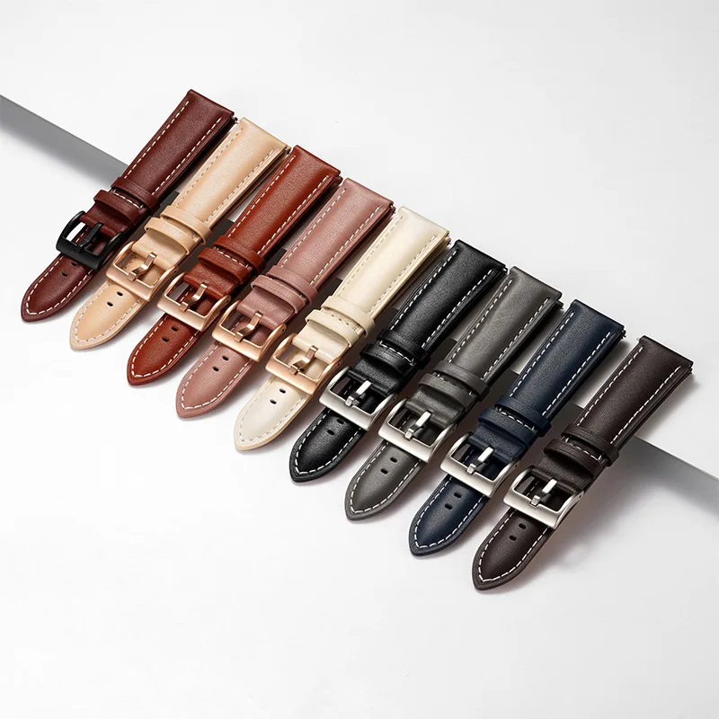 Ремешок для часов из натуральн – обзор и цена Leather Strap Quick Release
