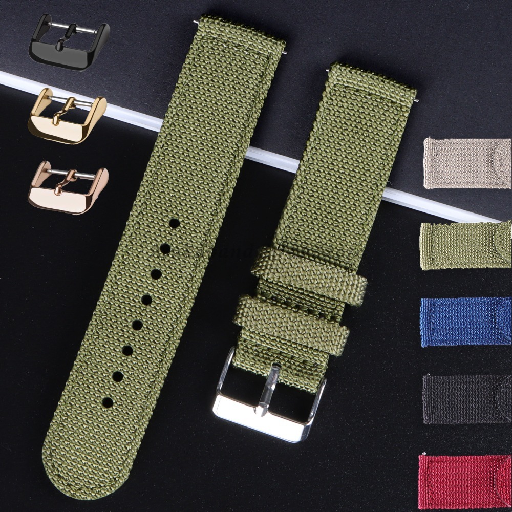 Нейлоновый холщовый ремешок 18 – обзор и цена Nato Strap Nylon