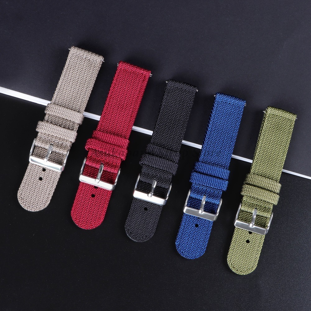 Нейлоновый холщовый ремешок 18 – обзор и цена Nato Strap Nylon