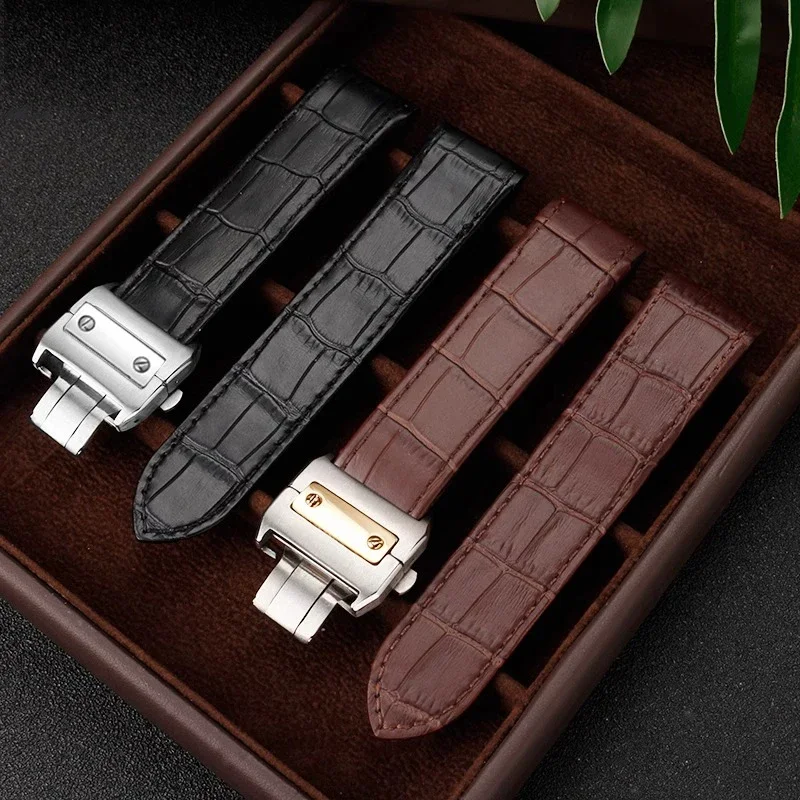 Ремешок для часов из натуральн – обзор и цена Cartier Watch Santos
