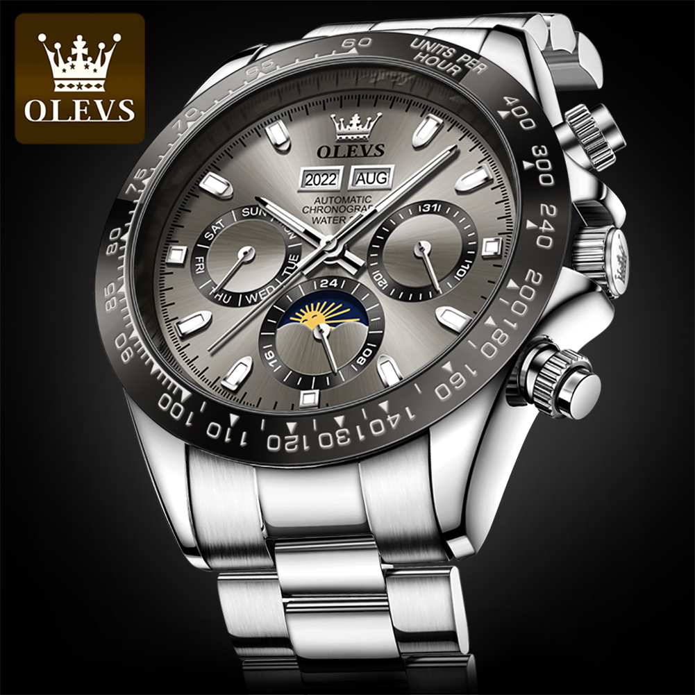 OLEVS 6654 Роскошные мужские ч – обзор и цена Seiko Watch 5 Sports
