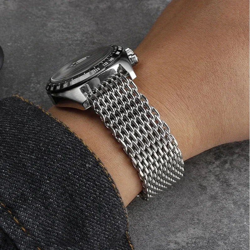 Ремешок из нержавеющей стали д – обзор и цена Mesh Strap Metal