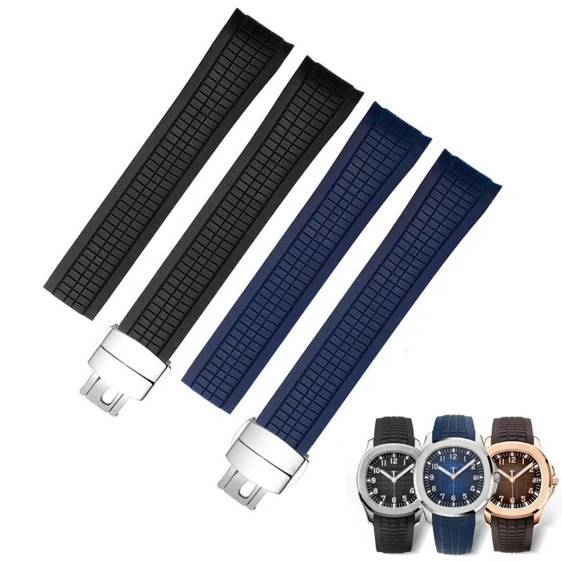 Мягкий резиновый ремешок для ч – обзор и цена Patek Philippe Watch Aquanaut