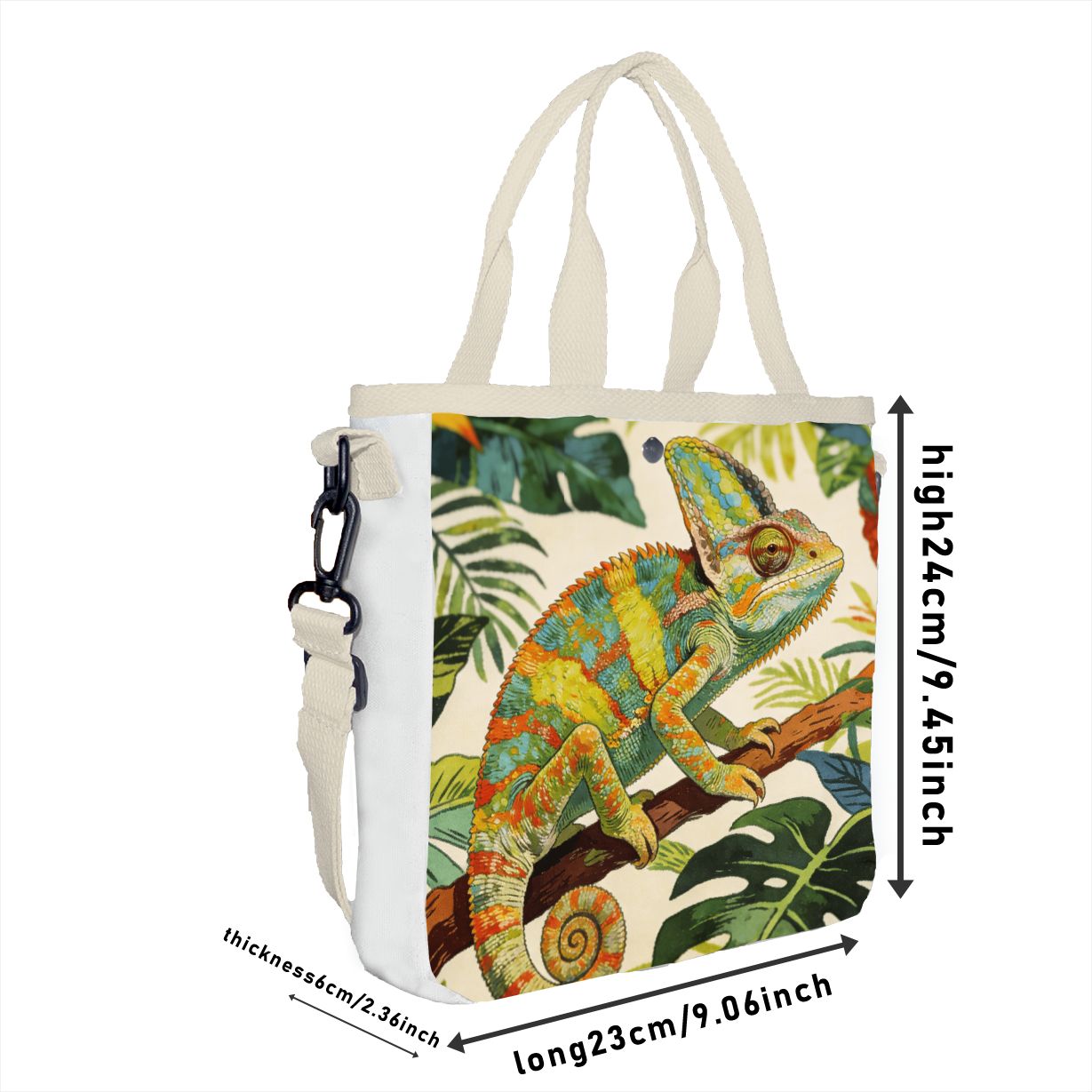 Винтажная сумка-тоут с изображ – обзор и цена Tropic Strap Vintage